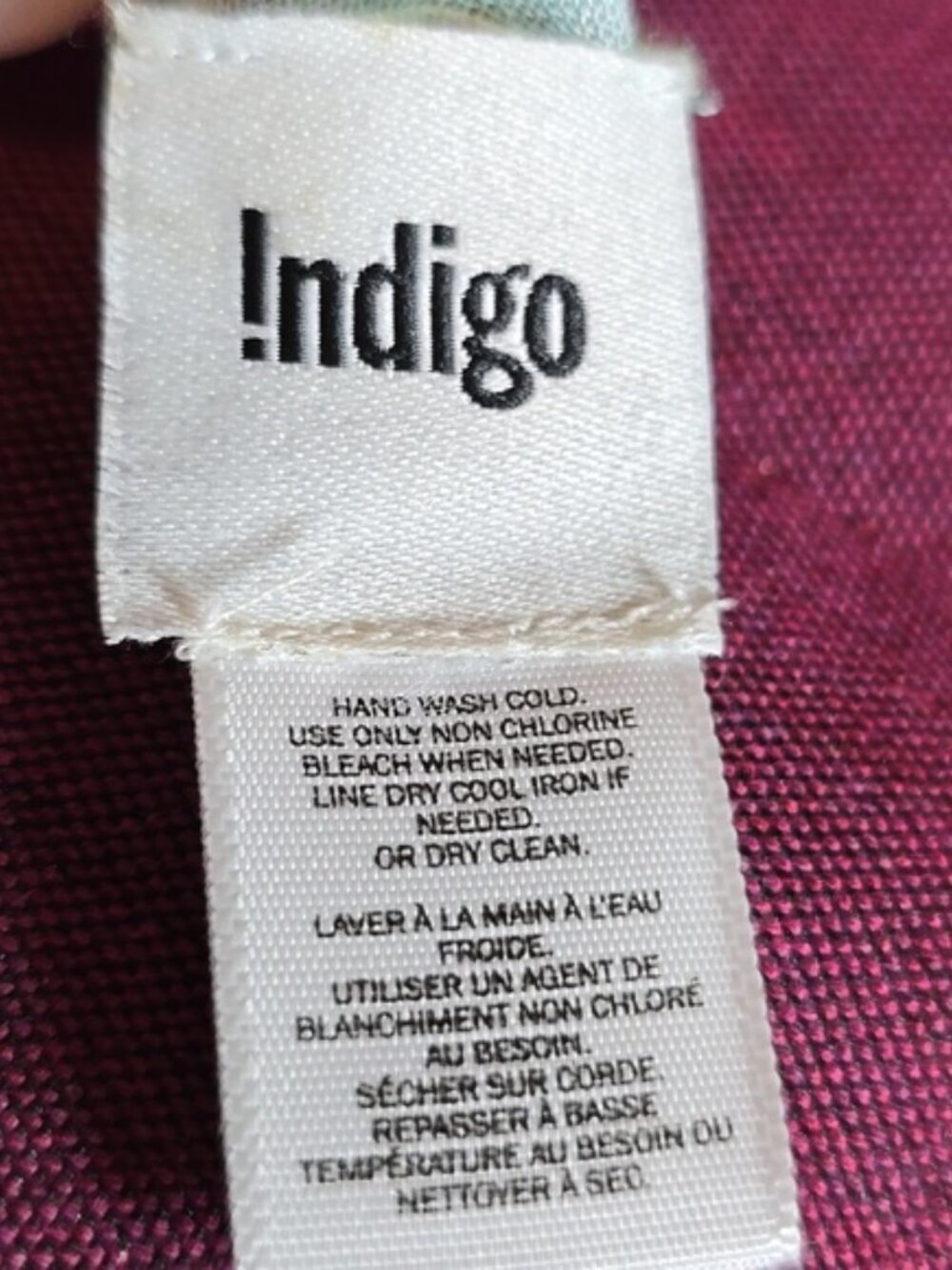 Indigo - Light Blue Spring Floral Scarf / Shawl, 100% Modal - Picture 3 of 6